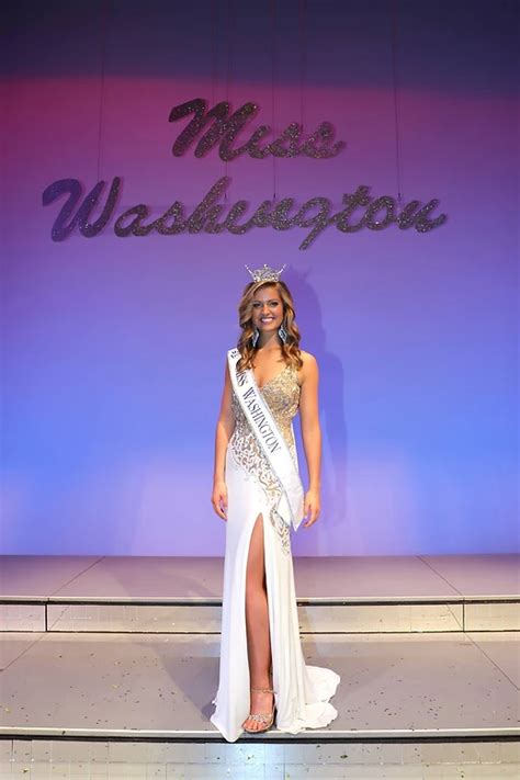 any foreign pageants. . Miss washington voy